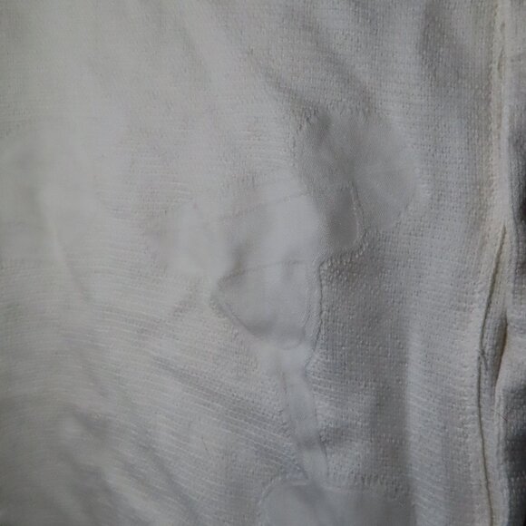 Vintage Tommy Bahama Silk Button Up Shirt Embroidered Tropical Drinks and Fruit - Picture 4 of 9